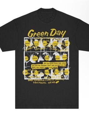 Green Day Nimrod T-Shirt Size XL New